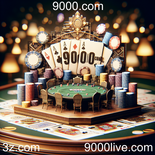 A Arte do Poker: Estratégias e Emoções em 9000.com