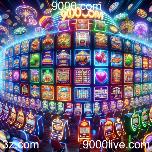 Explorando a Diversão dos Caça-Níqueis no 9000.com